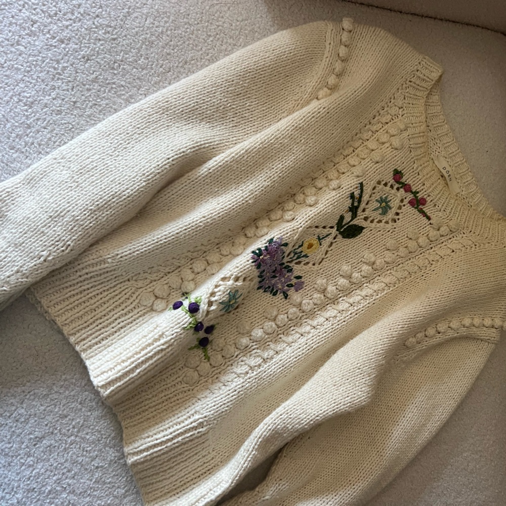 DÔEN Forget-Me-Not Sweater